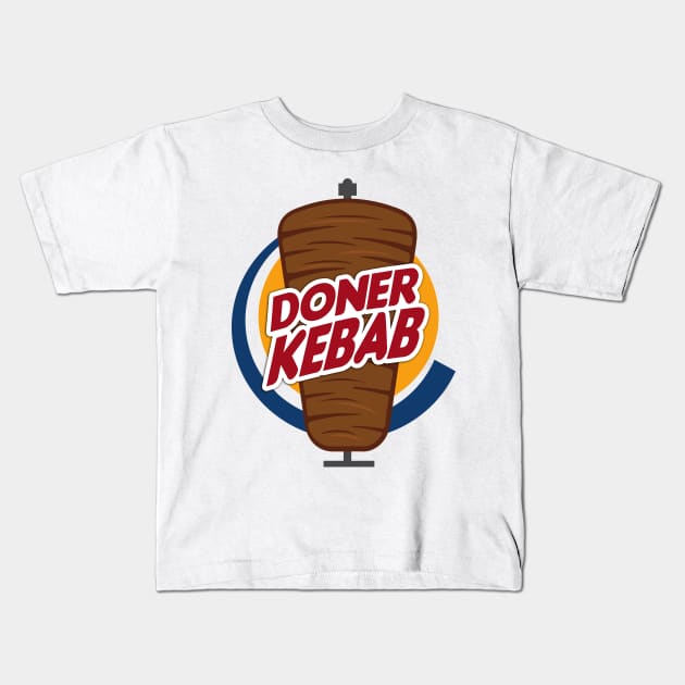 Doner Kebab Kids T-Shirt by biggeek